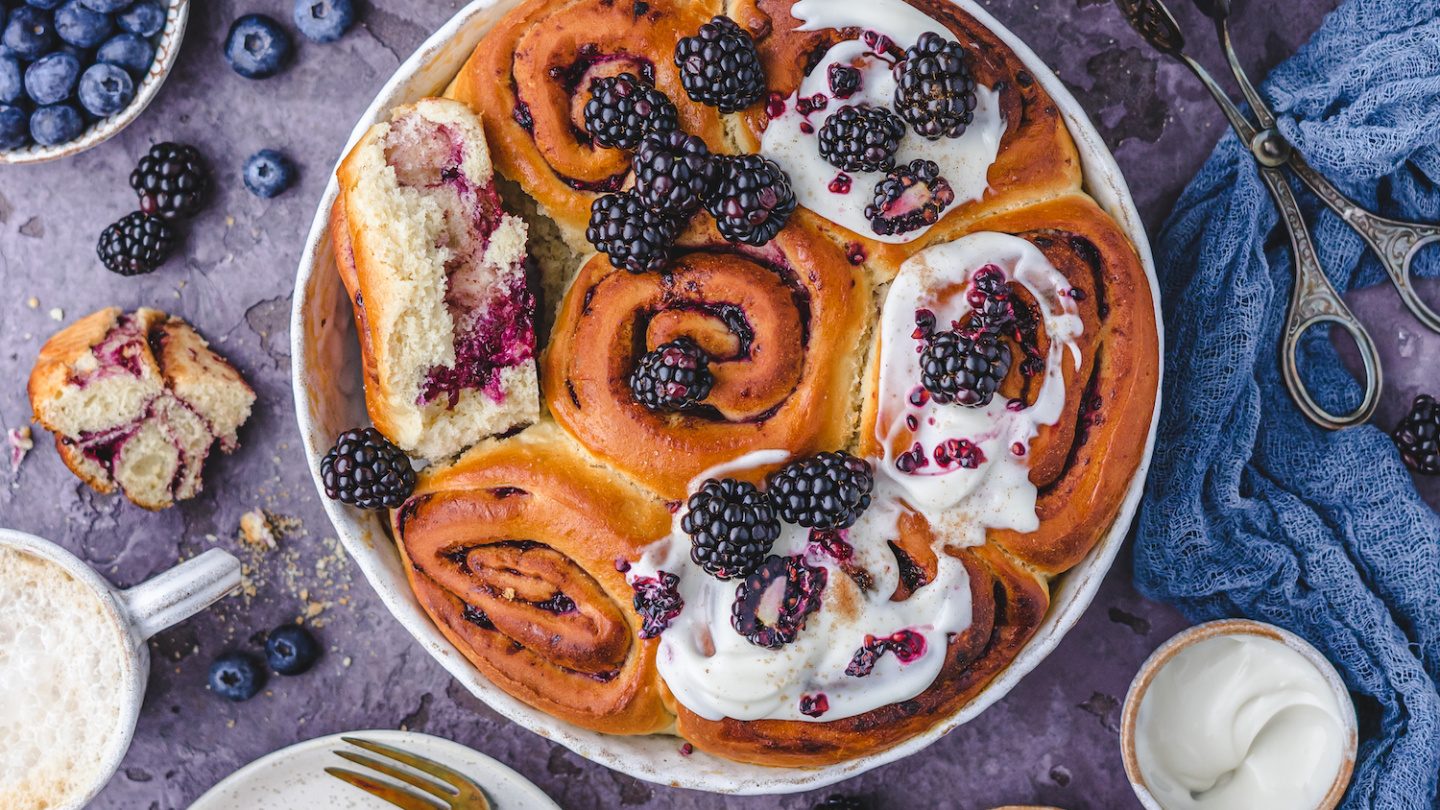 Very Berry kanelsnurrer